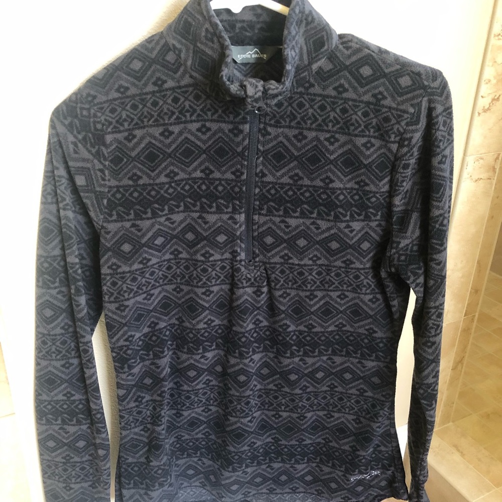 Eddie Bauer quarter zip fleece women’s